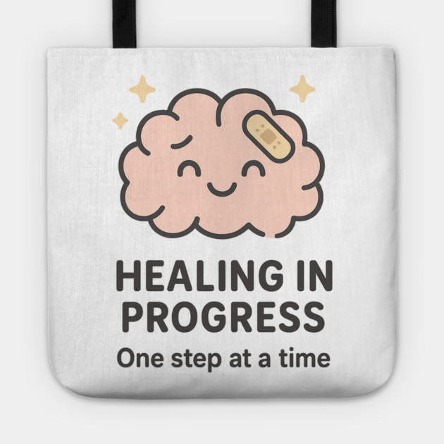 Healing in Progress Tote by Fauzi's Store