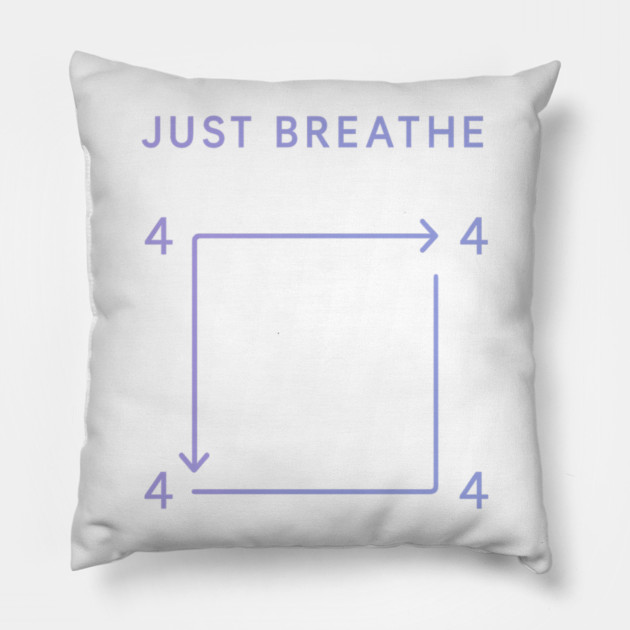 Just Breathe Pillow by Fauzi's Store