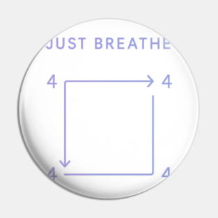 Just Breathe Pin
