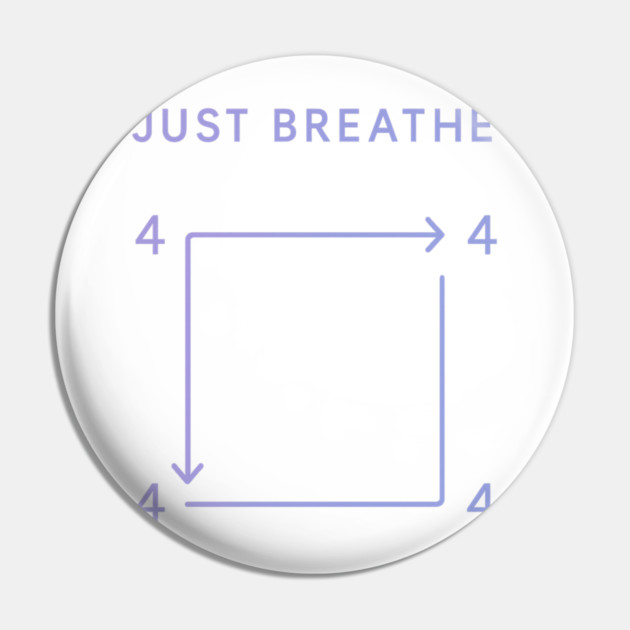 Just Breathe Pin by Fauzi's Store