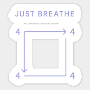 Just Breathe Sticker