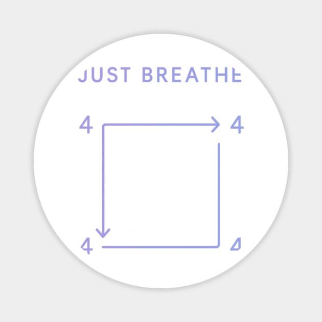 Just Breathe Magnet by Fauzi's Store