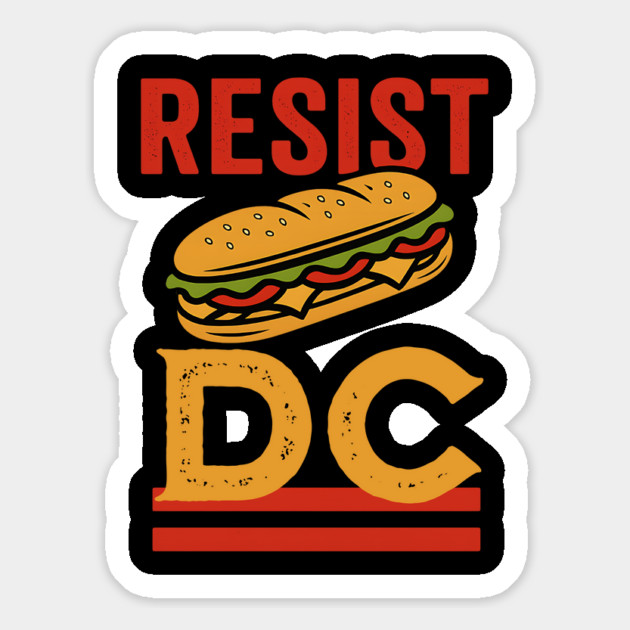 RESIST-DC -Washington-DC-Protest-Meme Magnet by ArtistTee ⭐⭐⭐⭐⭐