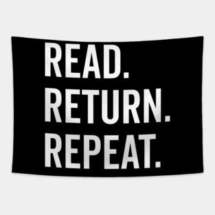 Read Return Repeat Tapestry
