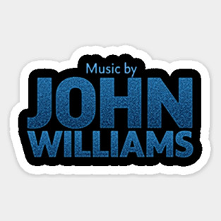 Music by John Williams Sticker