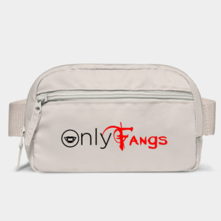 OnlyFangs TShirt – Funny World of Warcraft OnlyFangs Logo Astarion Vampire Bite Gamer Bag