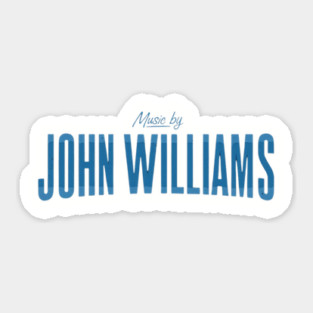 Music by John Williams Sticker