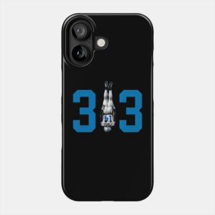 Detroit Lions Amon Ra St Brown All Grit 313 - KT #137 Phone Case