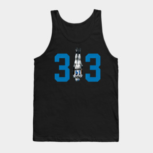 Detroit Lions Amon Ra St Brown All Grit 313 - KT #137 Tank Top