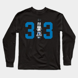 Detroit Lions Amon Ra St Brown All Grit 313 - KT #137 Long Sleeve T-Shirt