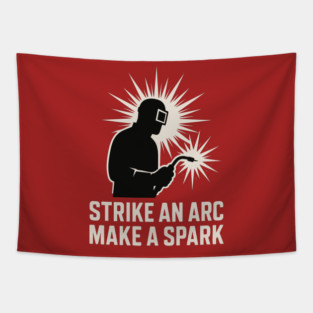 Strike an Arc, Make a Spark Tapestry