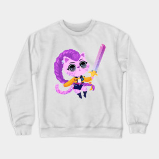 Kpop Demon Hunters Huntrix Rumi Crewneck Sweatshirt