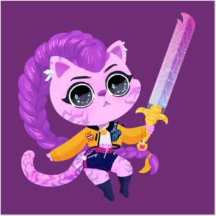 Kpop Demon Hunters Huntrix Rumi Posters and Art