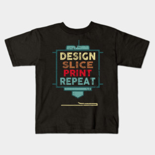 5S 3D Printing 3D Printer (40) Kids T-Shirt