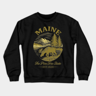 Maine Crewneck Sweatshirt