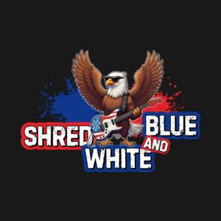 Shred White And Blue T-Shirt