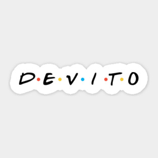 DeVito Friends Sticker
