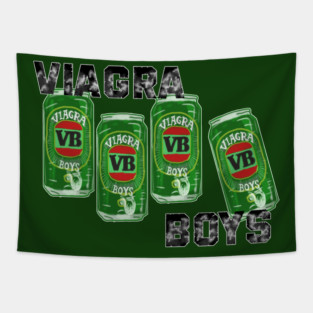 Aussie - Viagra Boys  - Bars and stars Tapestry