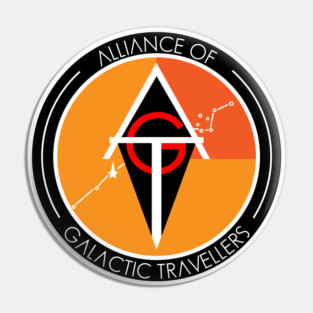 No Man's Sky Alliance of Galactic Travellers Decal Pin
