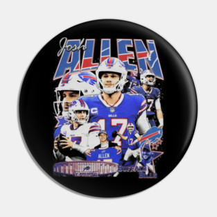 Josh Allen Vintage Bootleg Pin