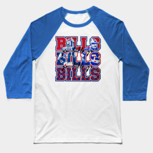 Let's Go Bills Buffalo Bills Baseball T-Shirt