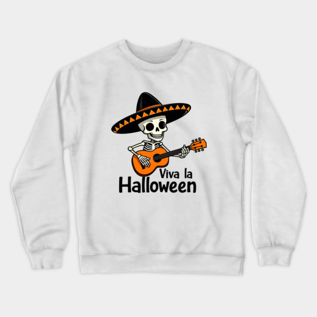 Viva la Halloween Crewneck Sweatshirt by MCALTees