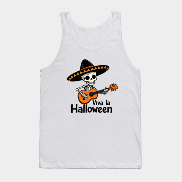 Viva la Halloween Tank Top by MCALTees