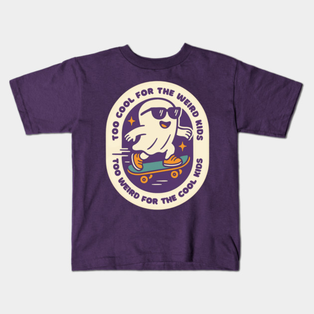 Too Cool Too Weird Kids T-Shirt by Demian Stipatio
