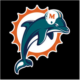 Miami Dolphins - jinrodrigues001 #153 Posters and Art