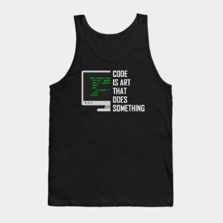 Coder Debugging Code Programmer Programming Gift Tank Top