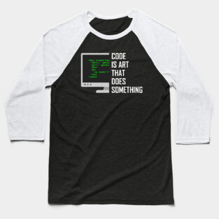 Coder Debugging Code Programmer Programming Gift Baseball T-Shirt