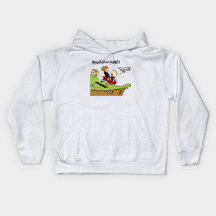 Marshall and Hobbes Kids Hoodie