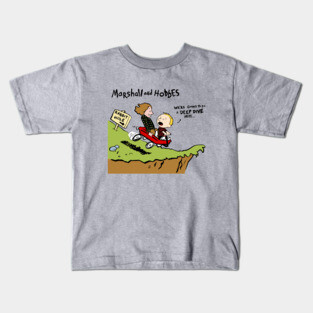 Marshall and Hobbes Kids T-Shirt