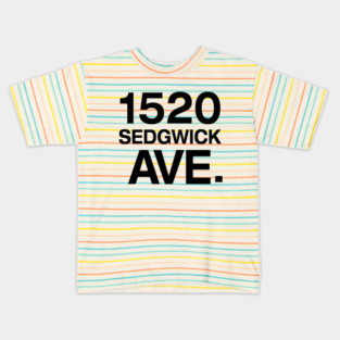 1520 SEDGWICK AVE. Kids T-Shirt