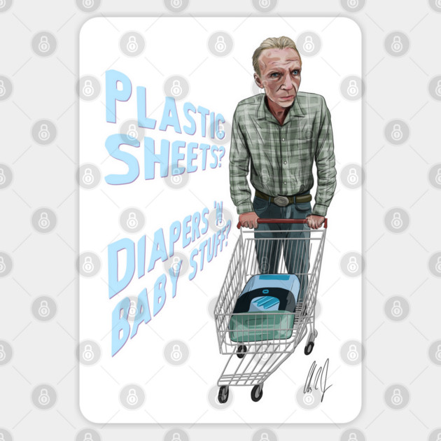 Barbarian: Plastic Sheets? Sticker by 51Deesigns