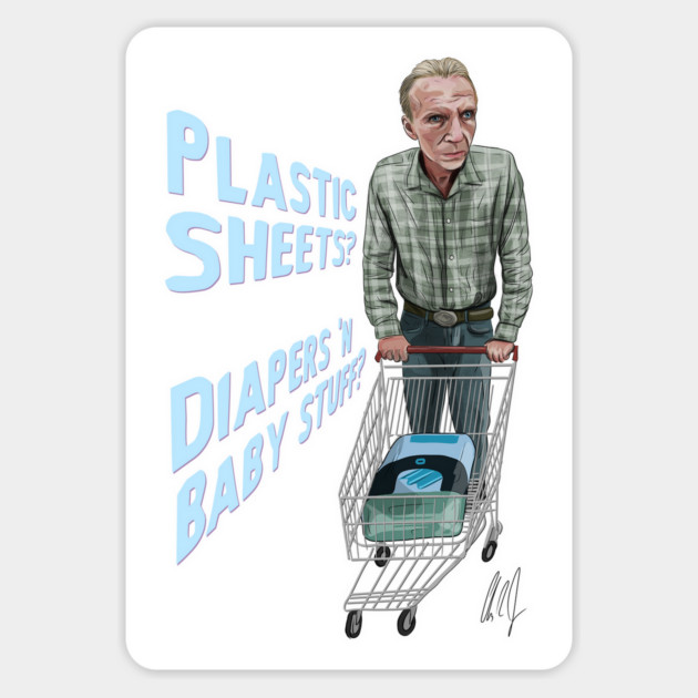 Barbarian: Plastic Sheets? Magnet by 51Deesigns