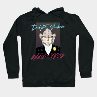 Dwight Yoakam #2 --  80s Styled Retro Design Hoodie