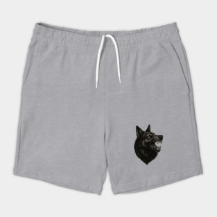 Growling wolf Shorts