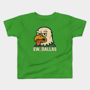 Philadelphia Eagles Shirts Funny Cheerleading Ew Dallas M5237 Kids T-Shirt