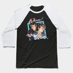 Wham! - 80s Retro Pop Duo Baseball T-Shirt
