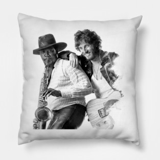 Bruce Springsteen / Guitarist Retro Style Pillow