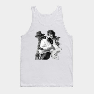 Bruce Springsteen / Guitarist Retro Style Tank Top