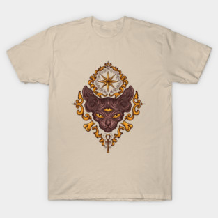 Bastet, Egyptian cat Tee T-Shirt