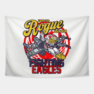 Rogue Fighting Eagles Tapestry