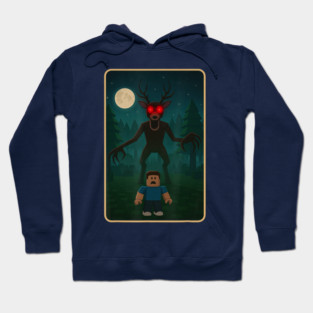 99 Nights In The Forest Scary Deer Hoodie