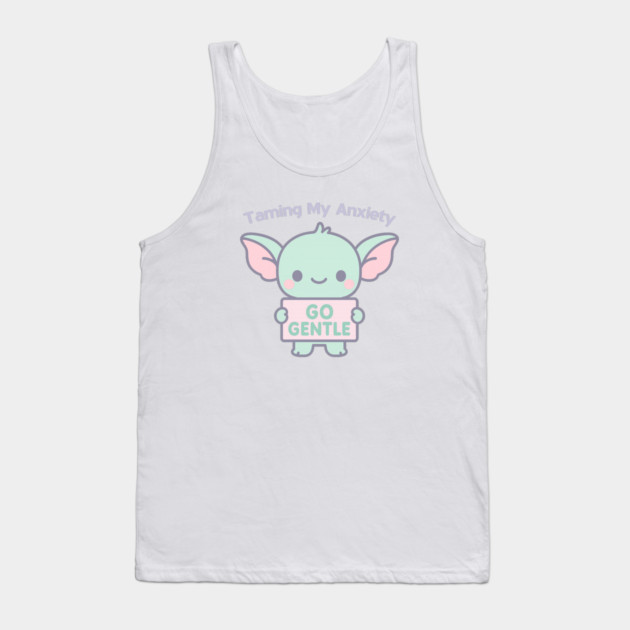 Taming My Anxiety (Gremlin) Tank Top by Fauzi's Store