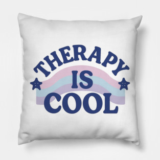 Therapy Is Cool Pillow