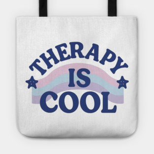Therapy Is Cool Tote