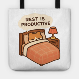 Rest Is Productive Tote