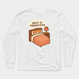 Rest Is Productive Long Sleeve T-Shirt